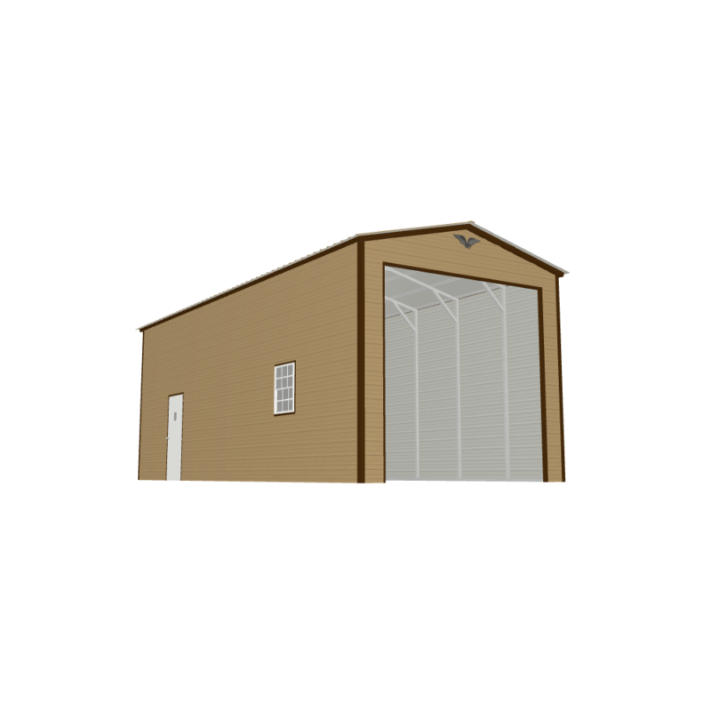 15' x 35' x 13' Metal Garage 6