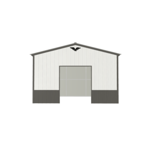 16' x 15' x 9' Metal Shed