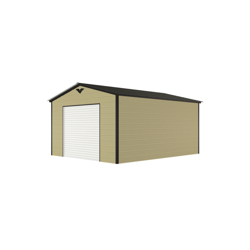 16' x 20' x 9' Metal Shed