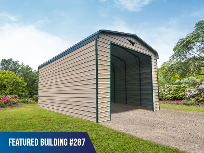 18' x 30' x 12' Metal Garage
