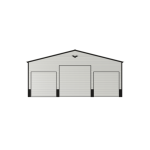 30' x 30' x 11' 3-Bay Metal Garage, carports, metal buildings