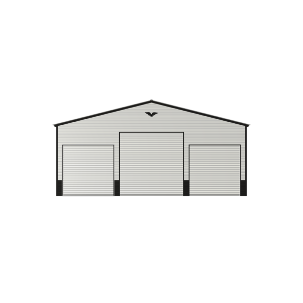 30' x 30' x 11' 3-Bay Metal Garage, carports, metal buildings