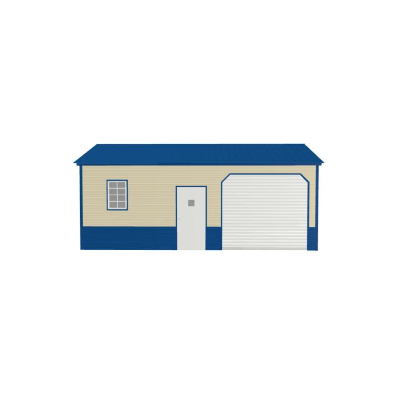 20' x 25' x 9' Metal Workshop