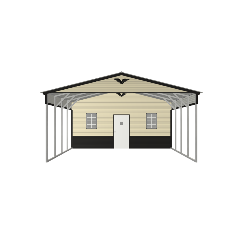 20' x 30' x 9' Combo Unit, metal building, carport