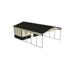 20' x 30' x 9' Combo Unit, metal building, carport