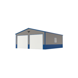 22' x 25' x 9' Custom Metal Garage