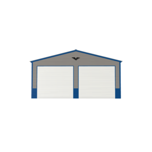 22' x 25' x 9' Custom Metal Garage