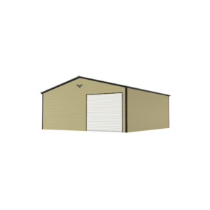 24' x 25' x 9' Metal Garage