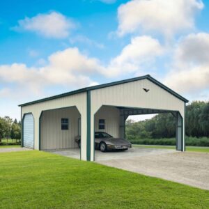 24' x 30' x 10' Combo Unit, Metal Building, Carports, Garages