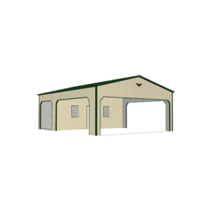 24' x 30' x 10' Combo Unit, carports, metal buildings