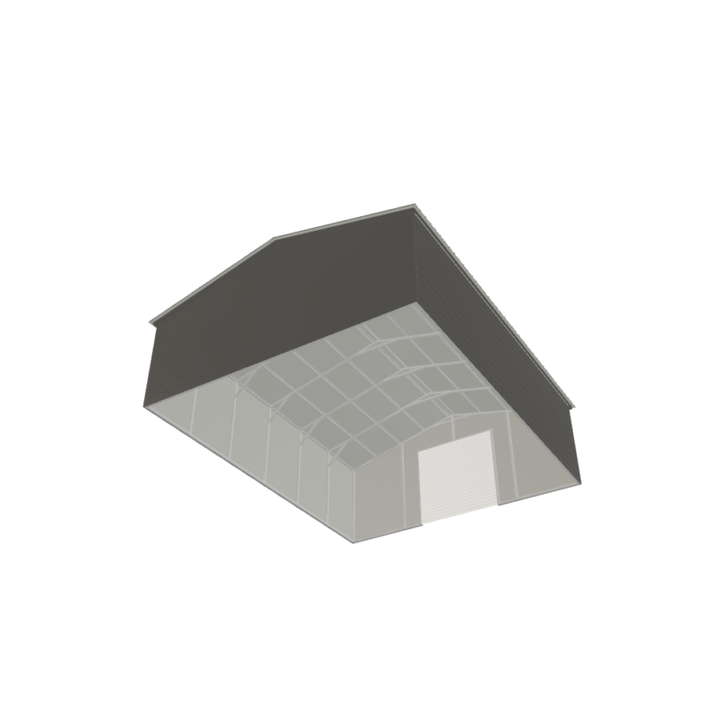 24' x 30' x 8' Metal Storage