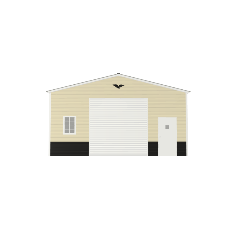 24' x 60' x 11' Metal Workshop