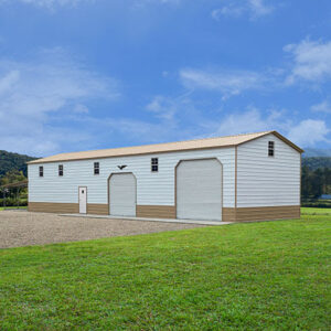 24' x 75' x 14' Custom Metal Workshop, carports, metal buildings, garages