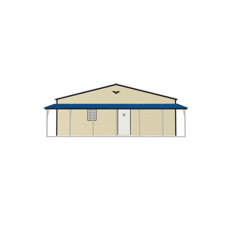 30' x 30' x 9'/6' Workshop with Porch