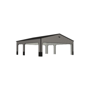 30' x 30' x 10' Triple-Wide Carport