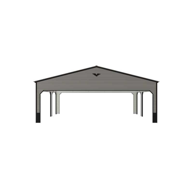 30' x 30' x 10' Triple-Wide Carport
