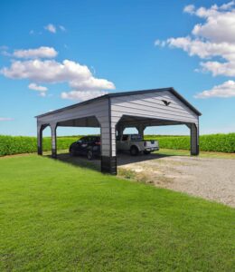 30' x 30' x 10' Triple-Wide Carport