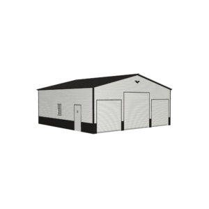 30' x 30' x 11' 3-Bay Metal Garage, carports, metal buildings