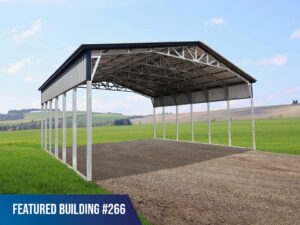 32' x 30' x 12' Commercial Carport