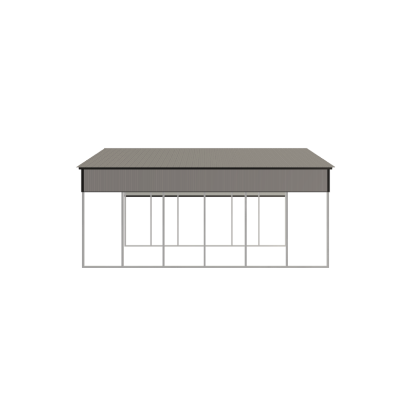 32' x 30' x 12' Commercial Carport