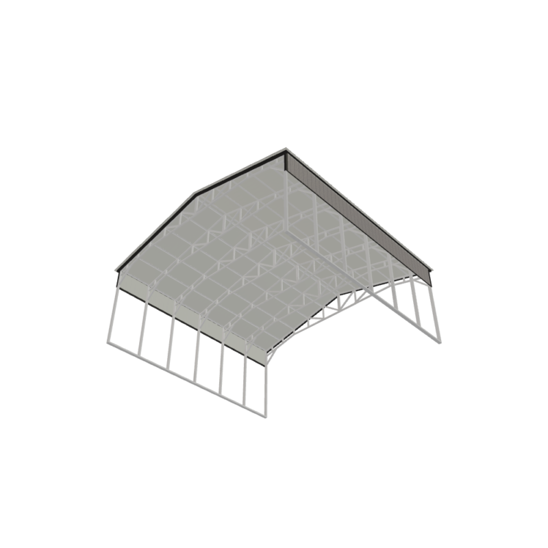 32' x 30' x 12' Commercial Carport