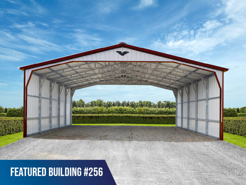 34' x 25' x 11' Commercial Carport