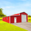 35' x 50' Garage with Lean-To Picture