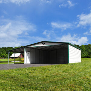 36' x 30' x 9'/6'  Shed with Lean-To