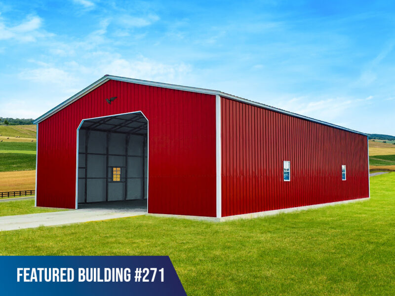 40' x 60' x 12' Commercial Storage
