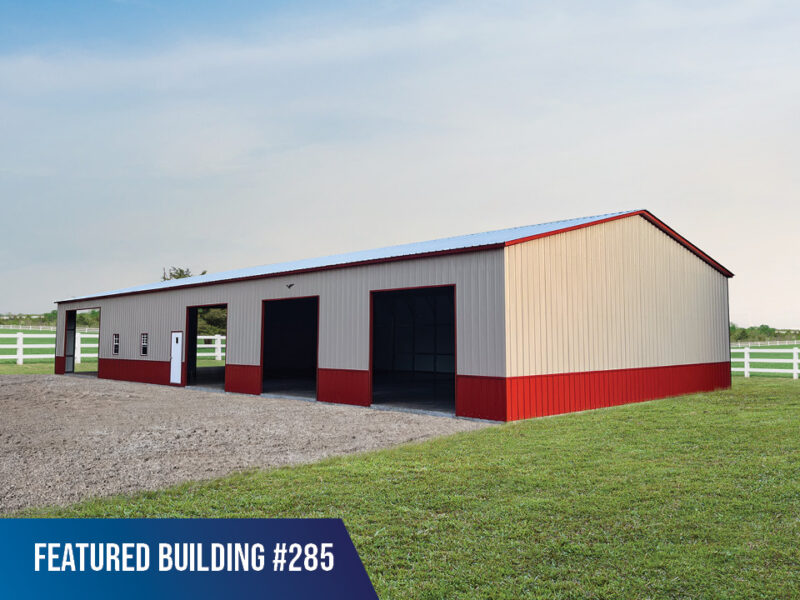 40' x 95' x 13' Commercial Garage