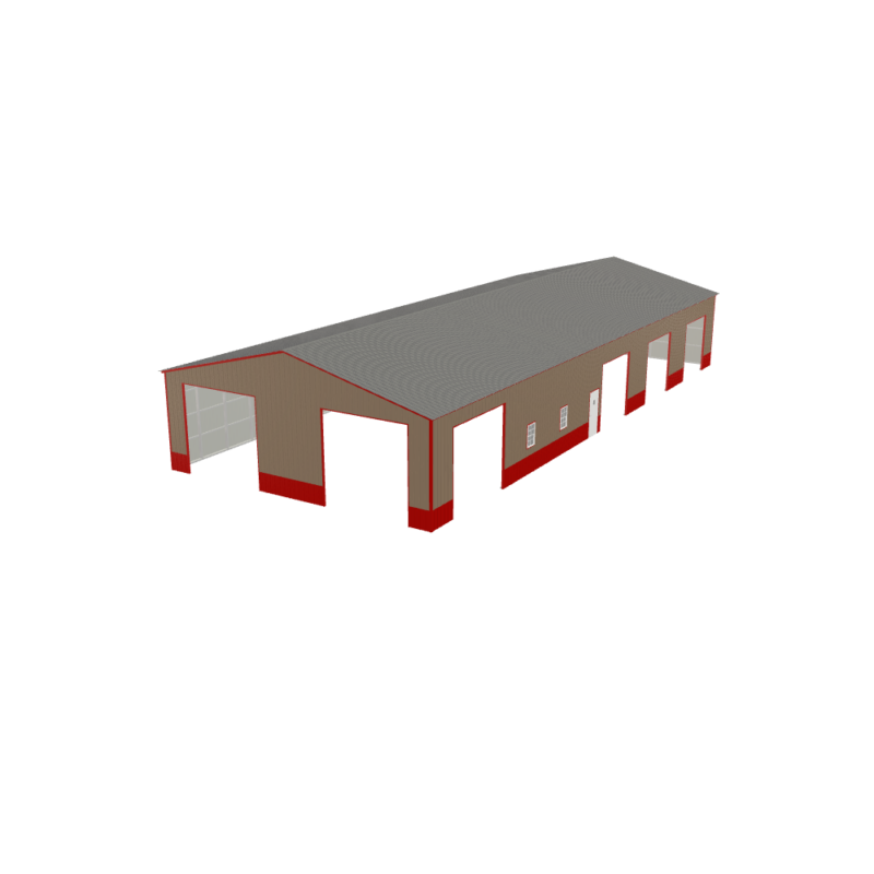 40' x 95' x 13' Commercial Garage