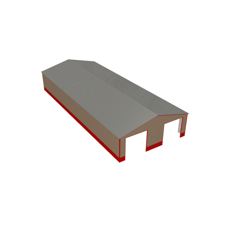 40' x 95' x 13' Commercial Garage