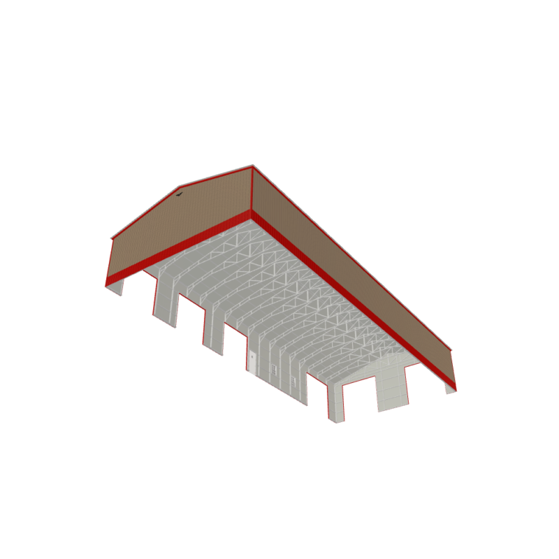 40' x 95' x 13' Commercial Garage