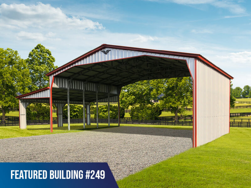 44' x 25' Commercial Carport