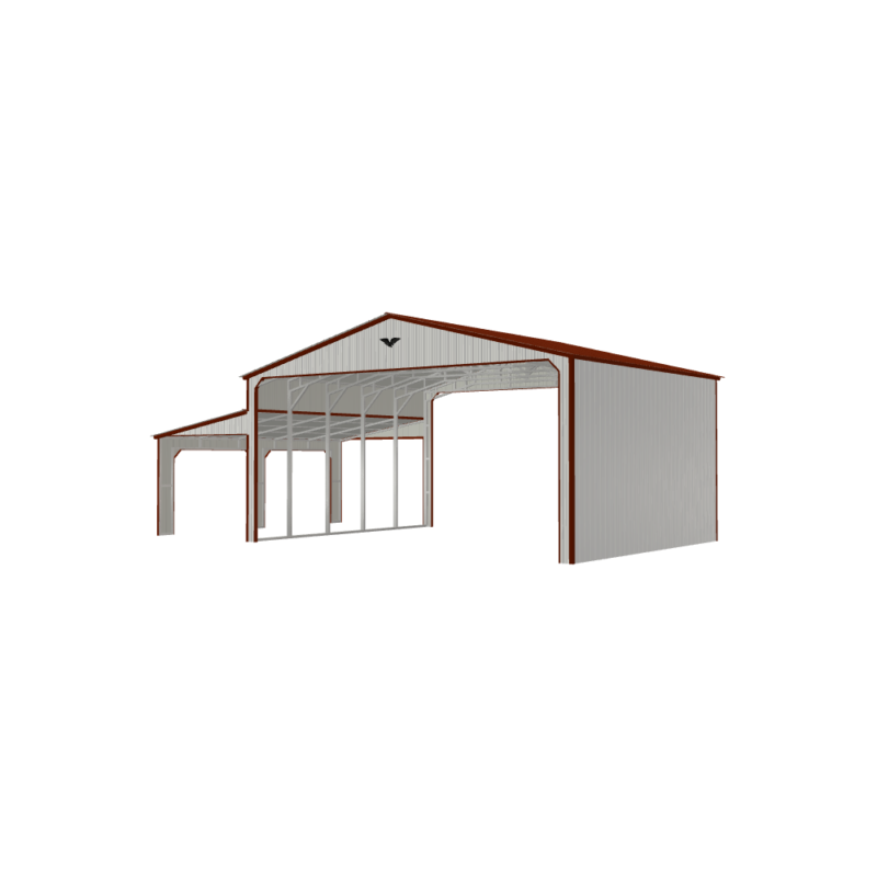 44' x 25' Commercial Carport