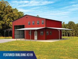 62' x 30' x 16'/8' Custom Commercial Barn