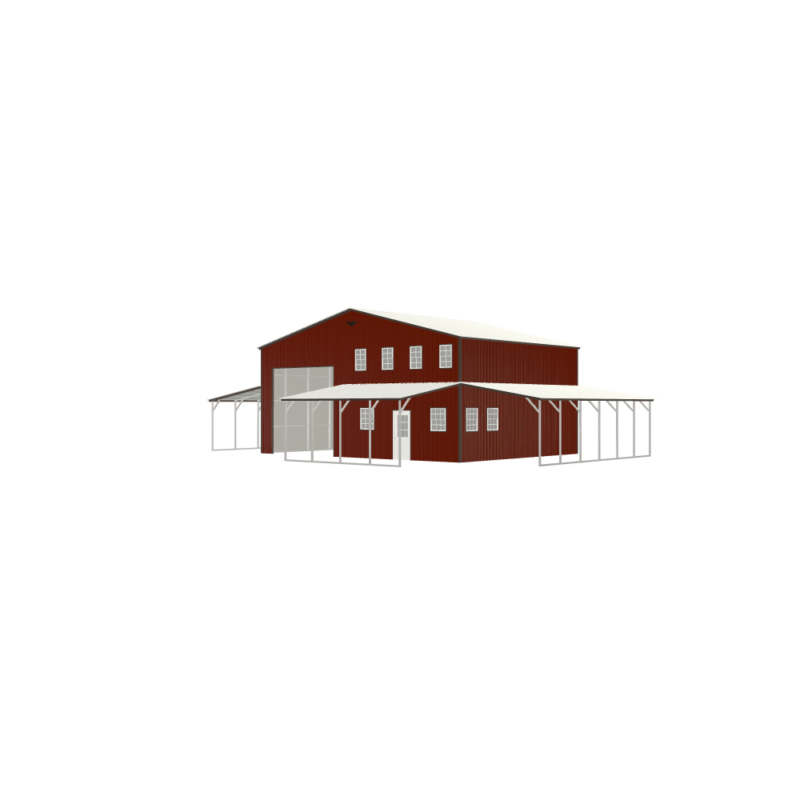62' x 30' x 16'/8' Custom Commercial Barn