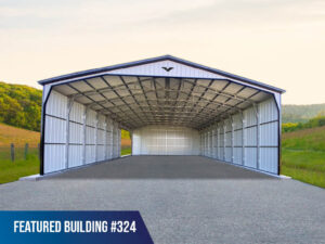 40' x 50' x 16' Commercial Carport